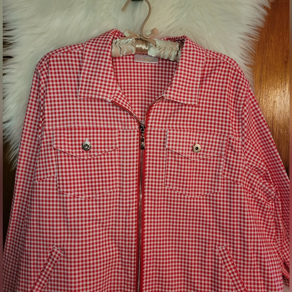 Belle by Kim Gravel zippered jacket